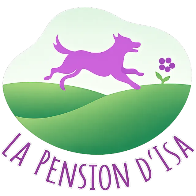 Logo La Pension d'Isa - Pension canine familiale Vallons de l'Erdre